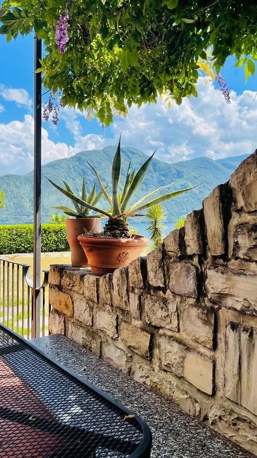 Lake View, Swimming Pool, Tennis Court And Private Parking Mezzegra 0*,